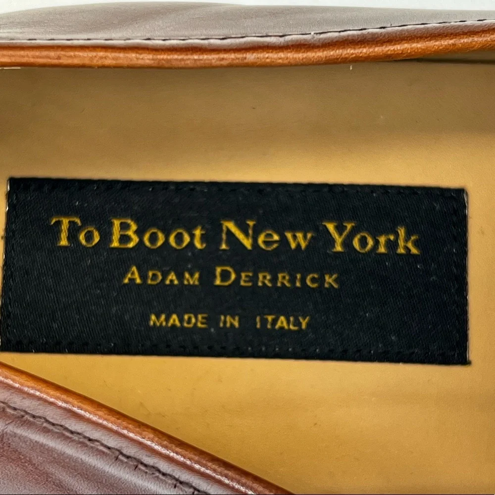 To Boot New York Adam Derrick 427 Dearborn Butter Leather Slip On Loafer Shoes - Picture 11 of 15